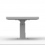 360 Rotating & Tilting Enclosed Samsung Galaxy Tab A11+ 11" Mount at 90º Tilt Upward [Side Ortho View] - Light Grey