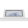 Flippable Desk Stand Enclosued Microsoft Surface Pro 9, 10, & 11 [Front View] - White