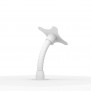 Flexible Desk / Table Mounting Bracket [Rear Iso View] - White