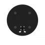 Base Piece Detail | Flexible Desk / Table Stand [Bottom View] - Black