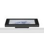 Fixed Tilted 15° Desk / Surface Mount - Microsoft Surface Pro 9- Black [Front View]