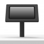 Fixed Enclosed Samsung Galaxy Tab A11+ 11" Desk / Table Surface Mount [Front Ortho View] - Black