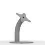 Fixed Desk / Table Stand [Front Iso View] - Light Grey