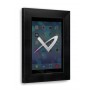 Front Iso View - Florentine Black - iPad 2, 3, 4 Wall Frame / Mount / Enclosure