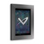 Front Iso View - Florentine Grey - iPad Air 1 & 2 Wall Frame / Mount / Enclosure