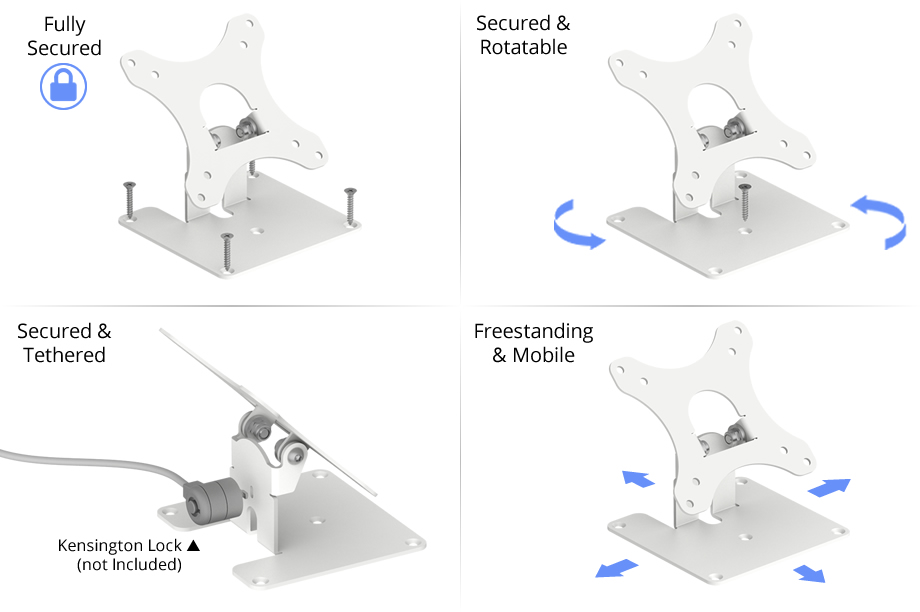 Freestanding Or Secure