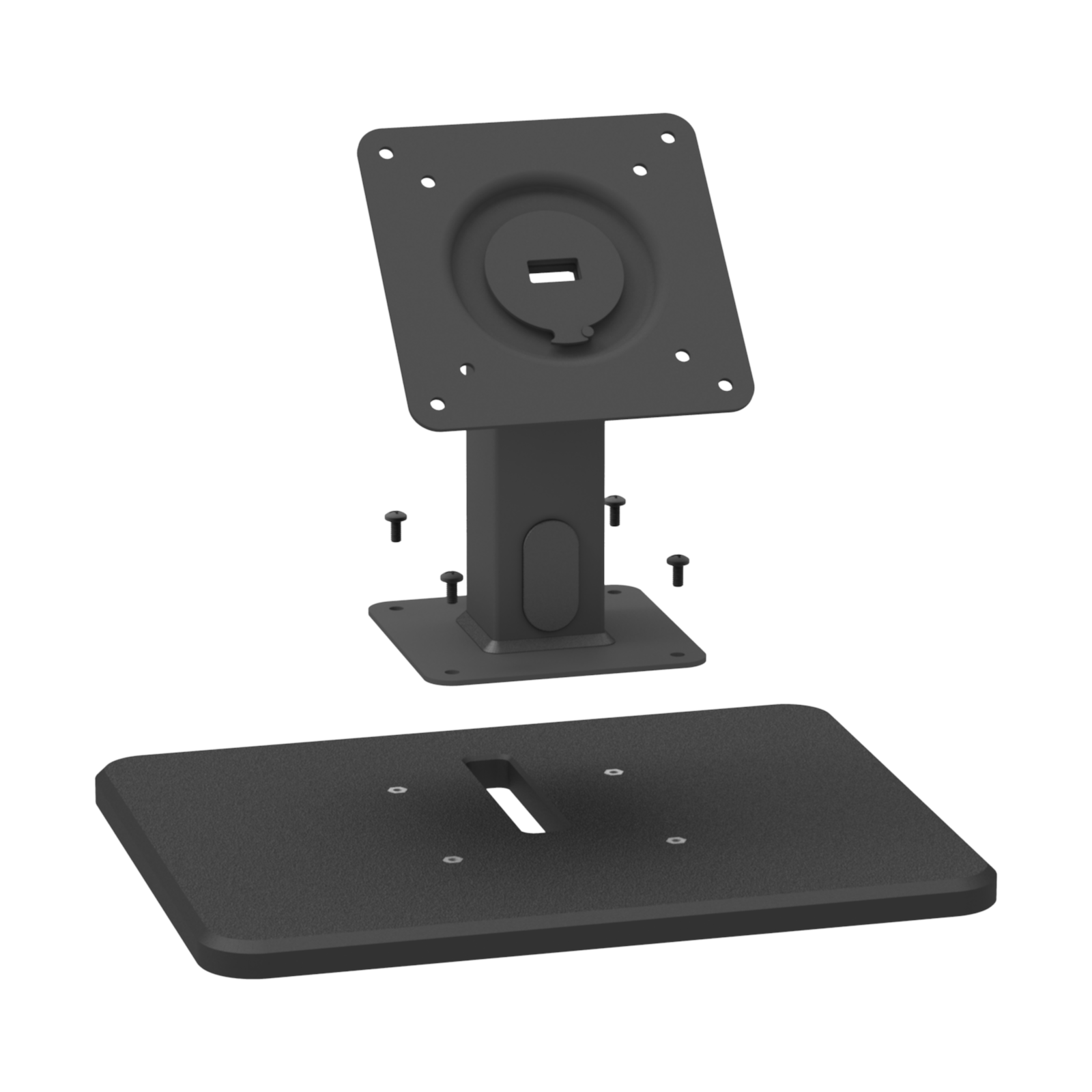 360 Tilting VESA Surface Stand Exploded View