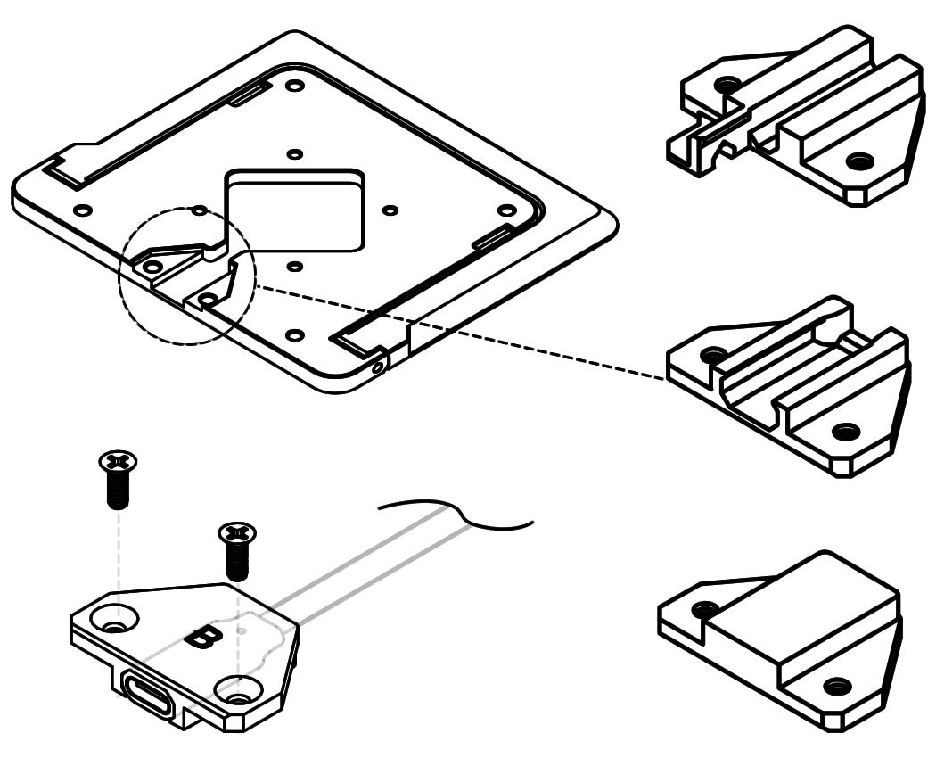 Externalized USB-C Charging Port for the Portable Kickstand