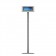 Fixed VESA Floor Stand - Samsung Galaxy Tab E 9.6 - Light Grey [Full Front View]