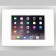 Fixed Tilted 15° Wall Mount - iPad Mini 1, 2, & 3 - White [Front View]