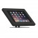 Adjustable Tilt Surface Mount - iPad Mini 1, 2 & 3- Black [Front Isometric View]