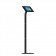 Fixed VESA Floor Stand - Samsung Galaxy Tab A 8.0 - Black [Full Front Isometric View]