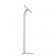 Fixed VESA Floor Stand - 12.9-inch iPad Pro 4th Gen - Light Grey [Full Side View]