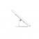 Adjustable Tilt Surface Mount - 10.2-inch iPad 7th Gen - White [Side View 45 Degrees]