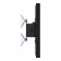 Removable Tilting Glass Mount - 11-inch iPad Pro 2nd Gen - Black [Side View]