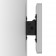 Tilting VESA Wall Mount - Samsung Galaxy Tab A 10.1 (2019 version) - Light Grey [Side View 0 degrees]