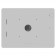VidaMount VESA Tablet Enclosure - 10.2-inch iPad 7th Gen - Light Grey [Back]