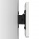 Tilting VESA Wall Mount - Samsung Galaxy Tab A 10.1 (2019 version) - White [Side View 0 degrees]
