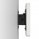 Tilting VESA Wall Mount - Samsung Galaxy Tab A 8.0 (2019) - White [Side View 0 degrees]