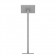 Fixed VESA Floor Stand - 12.9-inch iPad Pro - Light Grey [Full Back View]