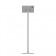 Fixed VESA Floor Stand - 11-inch iPad Pro 2nd Gen - Light Grey [Full Back View]