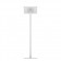 Fixed VESA Floor Stand - Microsoft Surface Go - White [Full Back View]