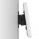 Tilting VESA Wall Mount - Samsung Galaxy Tab A 10.1 (2019 version) - White [Side View 10 degrees up]