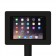 Fixed VESA Floor Stand - iPad Mini 1, 2 & 3 - Black [Tablet Front 45 Degrees]