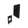 Permanent Fixed Glass Mount - iPad Mini 1, 2 & 3 - Black [Assembly View 1]