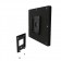 Permanent Fixed Glass Mount - 11-inch iPad Pro 2nd Gen - Black [Assembly View 1]
