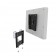Removable Fixed Glass Mount - Samsung Galaxy Tab A 10.1 (2019 version) - Light Grey [Assembly View 1]