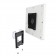 Removable Fixed Glass Mount - 10.5-inch iPad Pro - White [Assembly View 1]