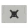 Removable Tilting Glass Mount - Microsoft Surface Pro 4 - Light Grey [Back]