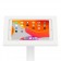 Fixed VESA Floor Stand - 10.2-inch iPad 7th Gen - White [Tablet Front View]