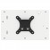 Tilting VESA Wall Mount - Samsung Galaxy Tab A 10.1 (2019 version) - White [Back]