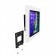 Permanent Fixed Glass Mount - 11-inch iPad Pro 2nd Gen - White [Assembly View 2]