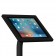 Fixed VESA Floor Stand - 12.9-inch iPad Pro- Black [Tablet Front Isometric View]