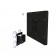 Removable Tilting Glass Mount - Samsung Galaxy Tab A 9.7 - Black [Assembly View 1]