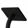 Fixed VESA Floor Stand - iPad Mini 4 - Black [Tablet Back Isometric View]