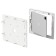 VidaMount VESA Tablet Enclosure - 4th & 5th Gen 12.9-inch iPad Pro - White [Assembly]