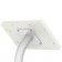 Fixed VESA Floor Stand - Samsung Galaxy Tab A 10.1 - White [Tablet Back Isometric View]