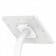 Fixed VESA Floor Stand - 11-inch iPad Pro 2nd Gen - White [Tablet Back Isometric View]