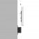 Tilting VESA Wall Mount - Samsung Galaxy Tab A 10.1 (2019 version) - White [Side Assembly View]