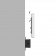 Tilting VESA Wall Mount - Samsung Galaxy Tab A 8.0 (2019) - White [Side Assembly View]