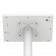 Fixed VESA Floor Stand - 10.2-inch iPad 7th Gen - White [Tablet Back View]