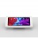 Fixed Tilted 15° Desk / Surface Mount - 12.9-inch iPad Pro 4th Gen - White [Front Tilted View]