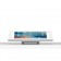 Fixed Tilted 15° Desk / Surface Mount - 12.9-inch iPad Pro - White [Front View]
