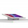 Fixed Tilted 15° Desk / Surface Mount - 12.9-inch iPad Pro 4th Gen - White [Front Isometric View]