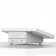 Fixed Tilted 15° Desk / Surface Mount - Samsung Galaxy Tab A 8.0 (2017 version) - White [Back Isometric View]