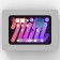 Fixed Slim VESA Wall Mount - iPad Mini (6th Gen) - Light Grey [Front View]